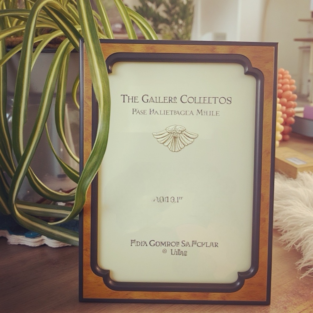 5x7 Handfinished Wood Frame by Fetco